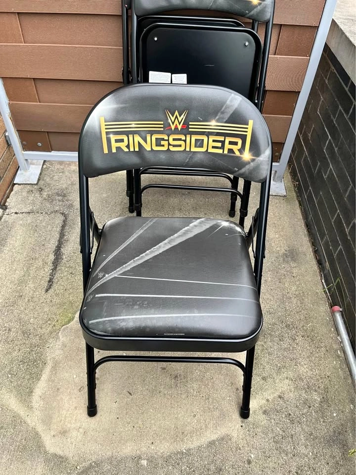 Pair of Official WWE Ringsider Event Chairs – $250 OBO