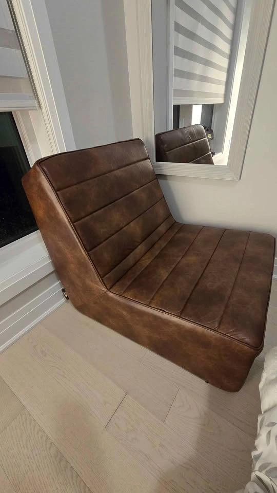 Lounge & Co Brown Polyurethane Lounger - photo 2