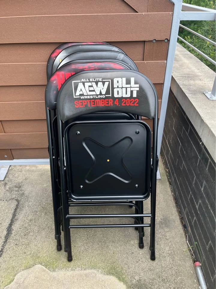 AEW All Out 2022 Official Ringside Event Chair – Chicago – $200 - photo 2