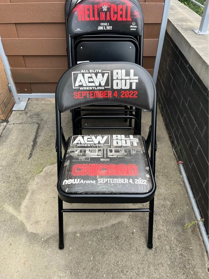 AEW All Out 2022 Official Ringside Event Chair – Chicago – $200 - photo 3