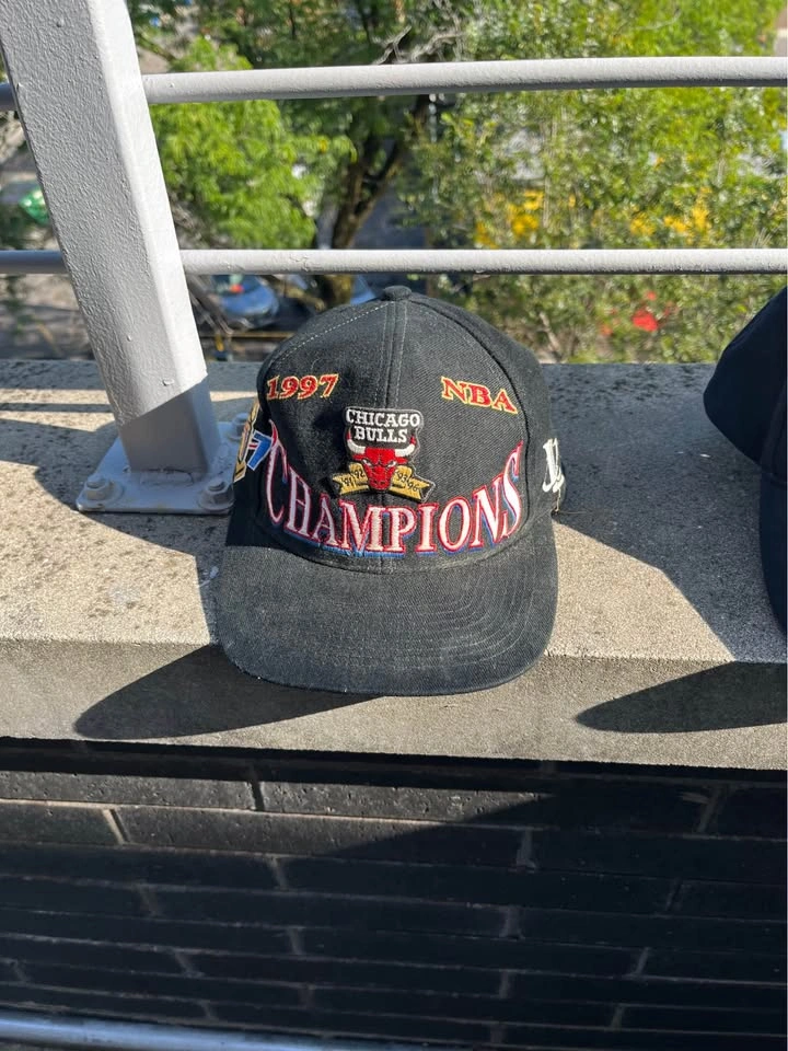 Vintage Chicago Bulls Hats – 1992 & 1997 Champions – $60 OBO - photo 3
