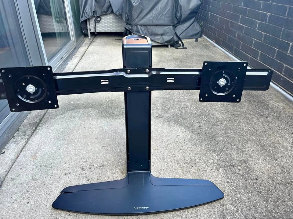 Ergotron Neo-Flex Dual Monitor Stand – Heavy Duty – $80 OBO