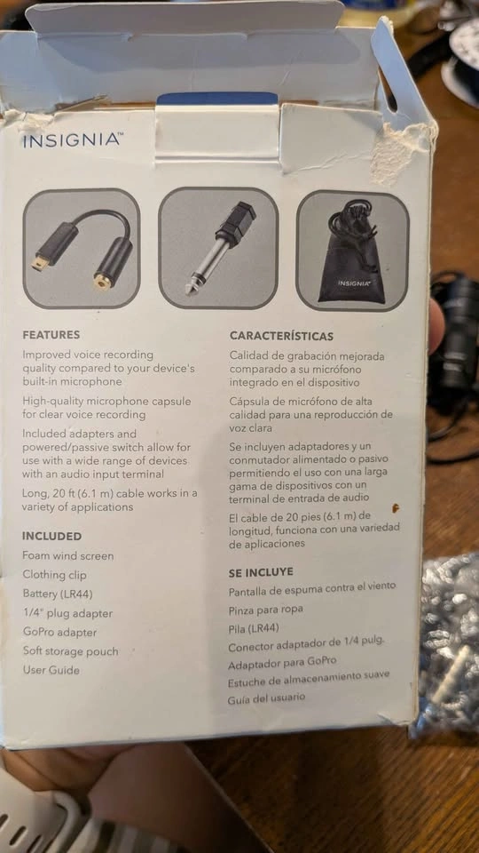 Insignia Universal Lapel Microphone - photo 3