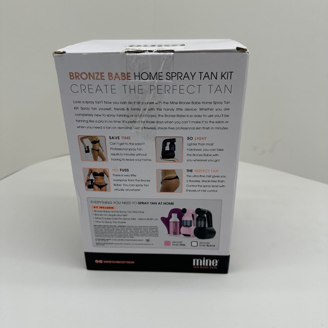 Bronzebabe Home Spray Tan Kit | At Home Spray Tanning Kit Pink - photo 3