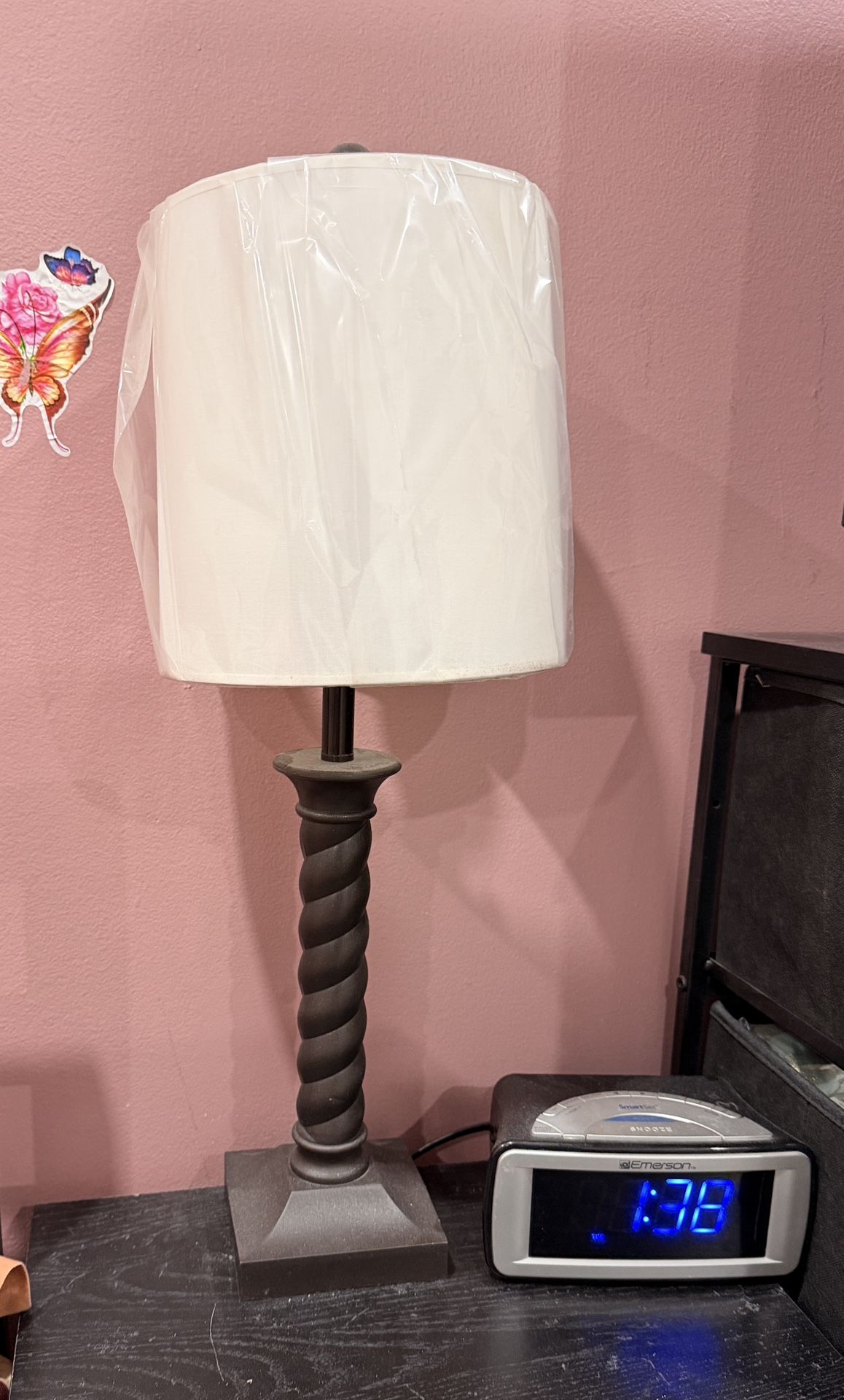 Table Lamp And 1 floor Lamp Set