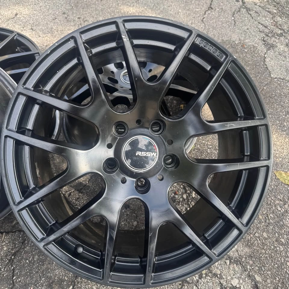 17” RSSW Matte Black Wheels — 5x120 - photo 3