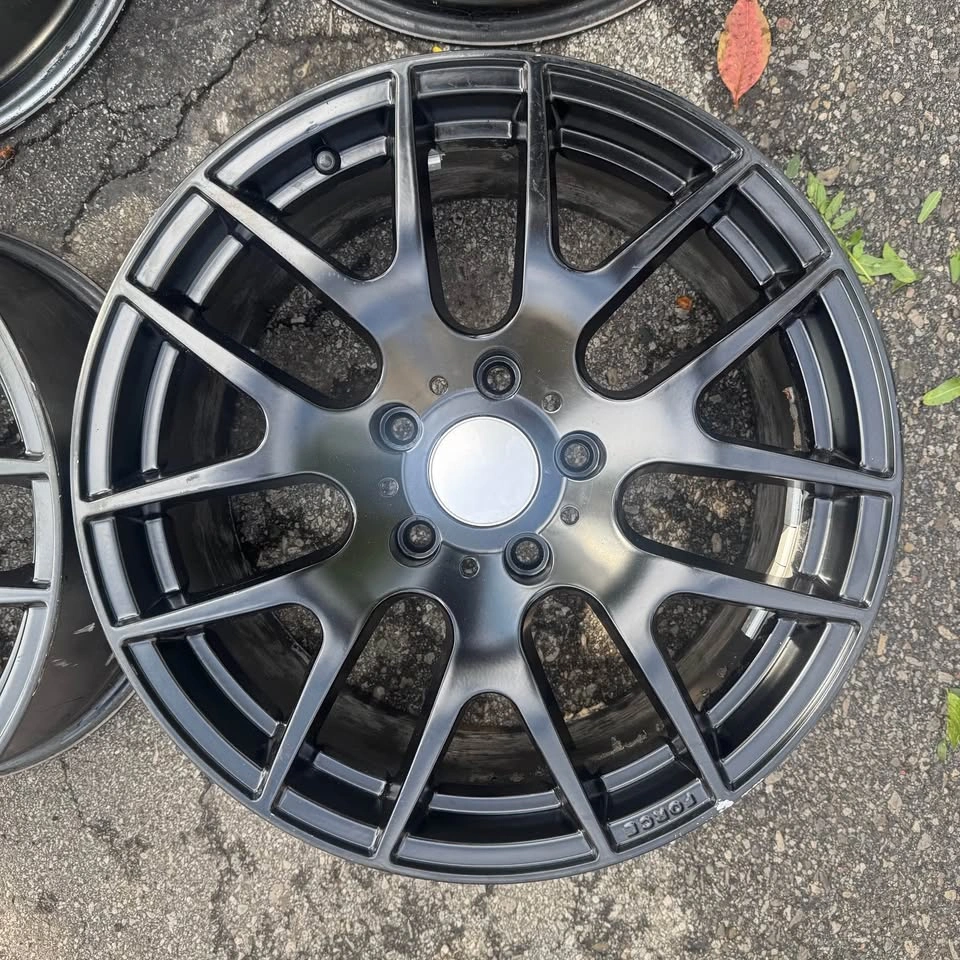 17” RSSW Matte Black Wheels — 5x120 - photo 4