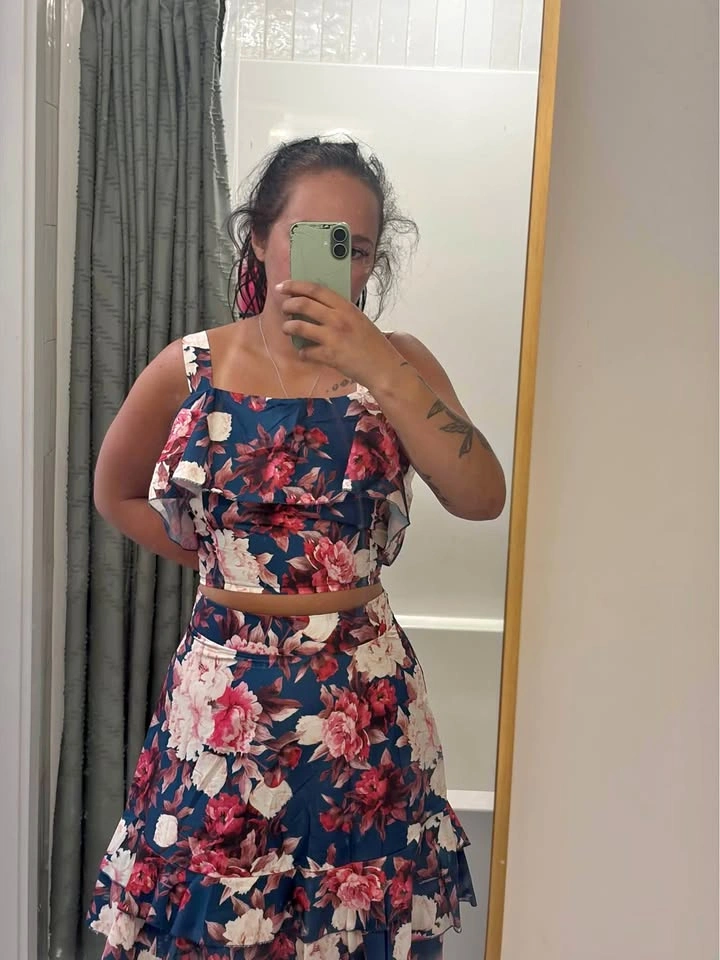 Two-Piece Maxi Skirt Set
