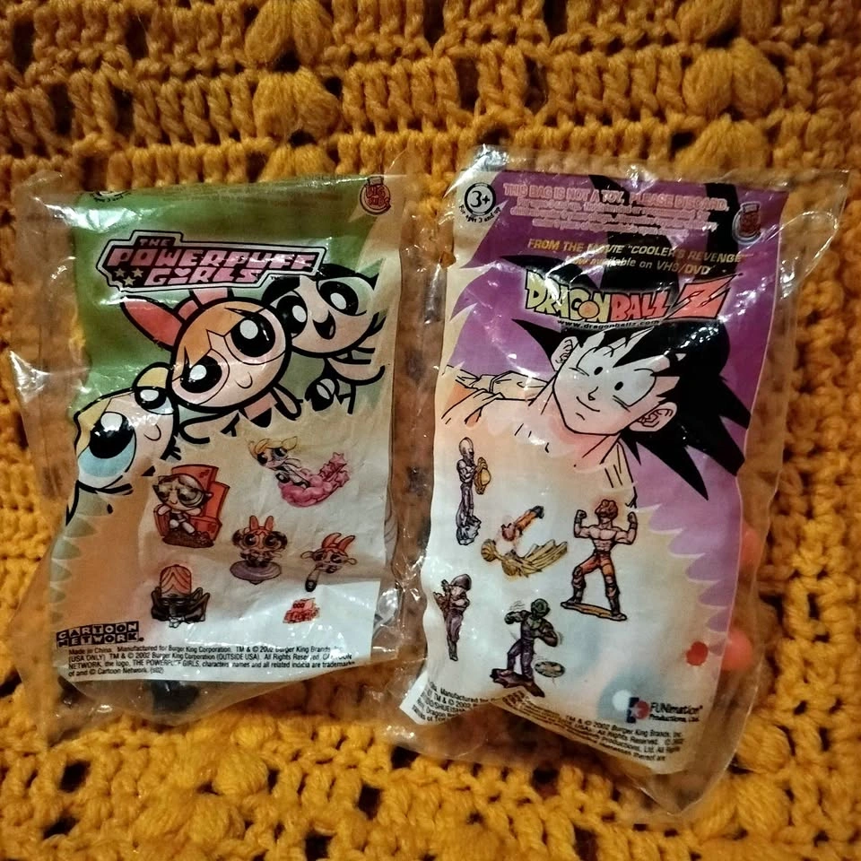 2000s McDonald's Happy Meal Toys - Powerpuff Girls & DBZ
