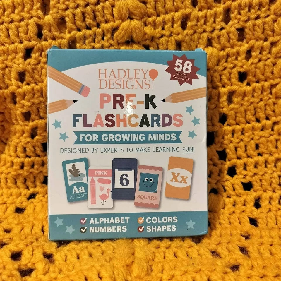 Hadley Designs Preschool Kindergarten Flashcards