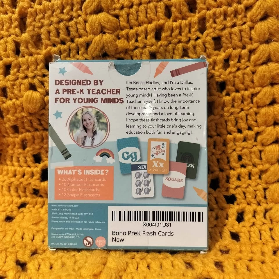 Hadley Designs Preschool Kindergarten Flashcards - photo 2