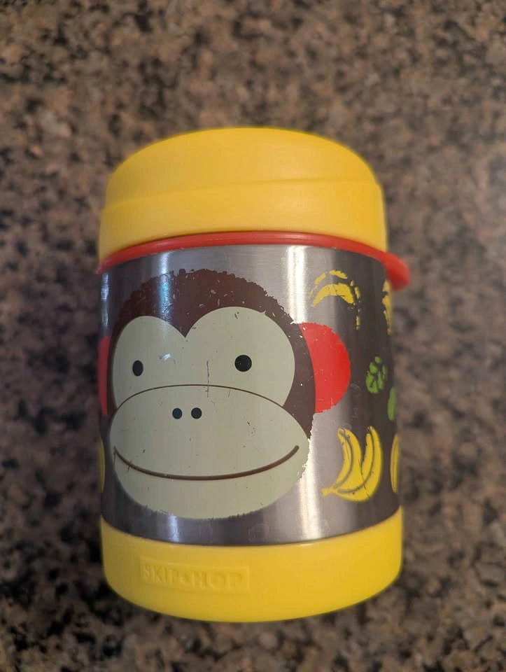 Skip Hop Zoo Insulated Stainless Steel Food Jar - Monkey - photo 3