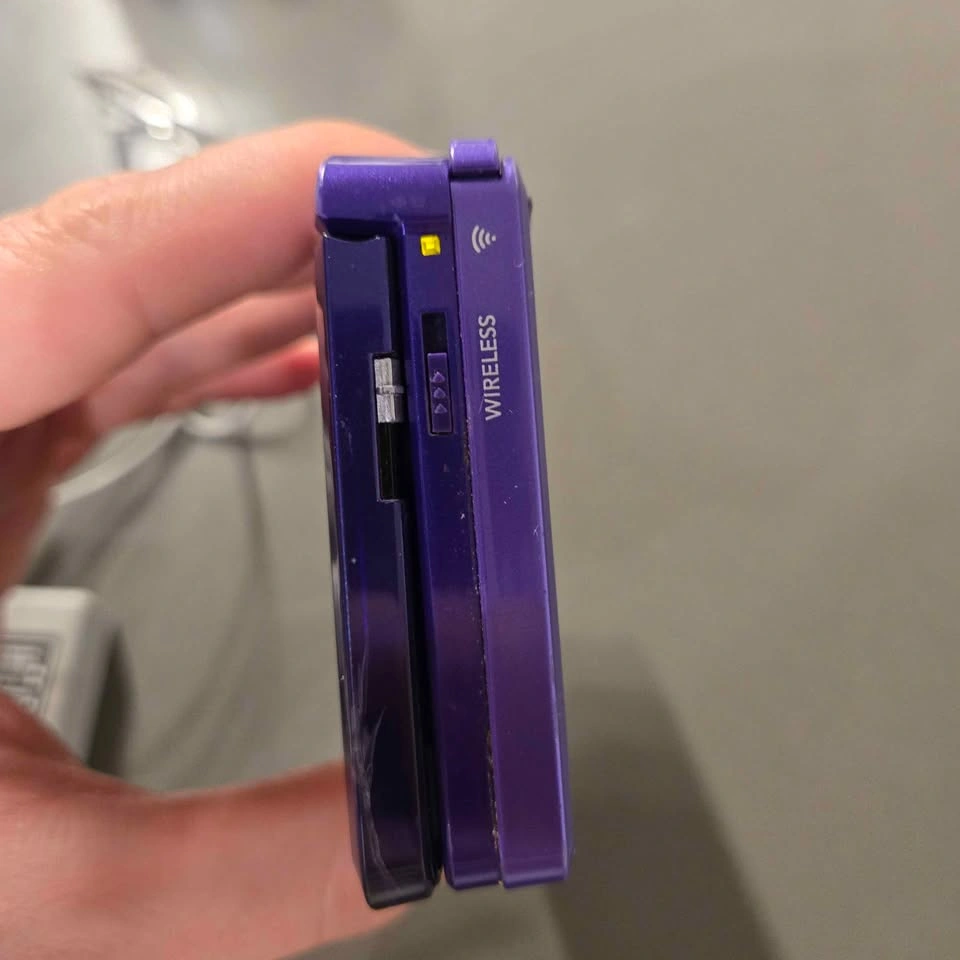 Nintendo 3DS Midnight Purple with Charger, stylus - photo 5