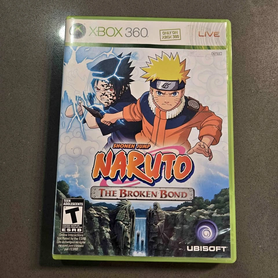 Naruto broken bond CIB XBOX 360