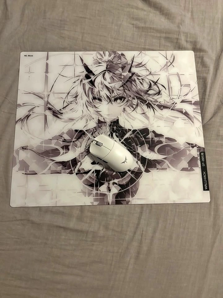 WALLHACK SP-005 Ascension Sora Glass Mousepad Limited Edition