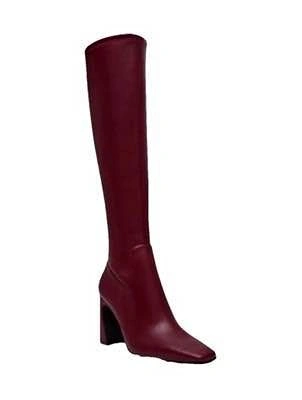 Steve Madden Women's Burgundy Knee-High Boots Size 10