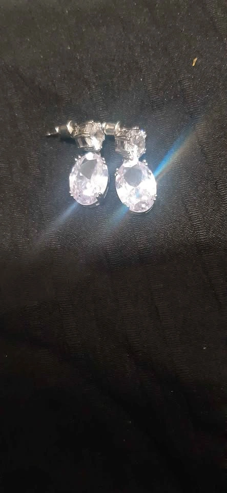 New Oval Cut Drop Earrings - photo 4