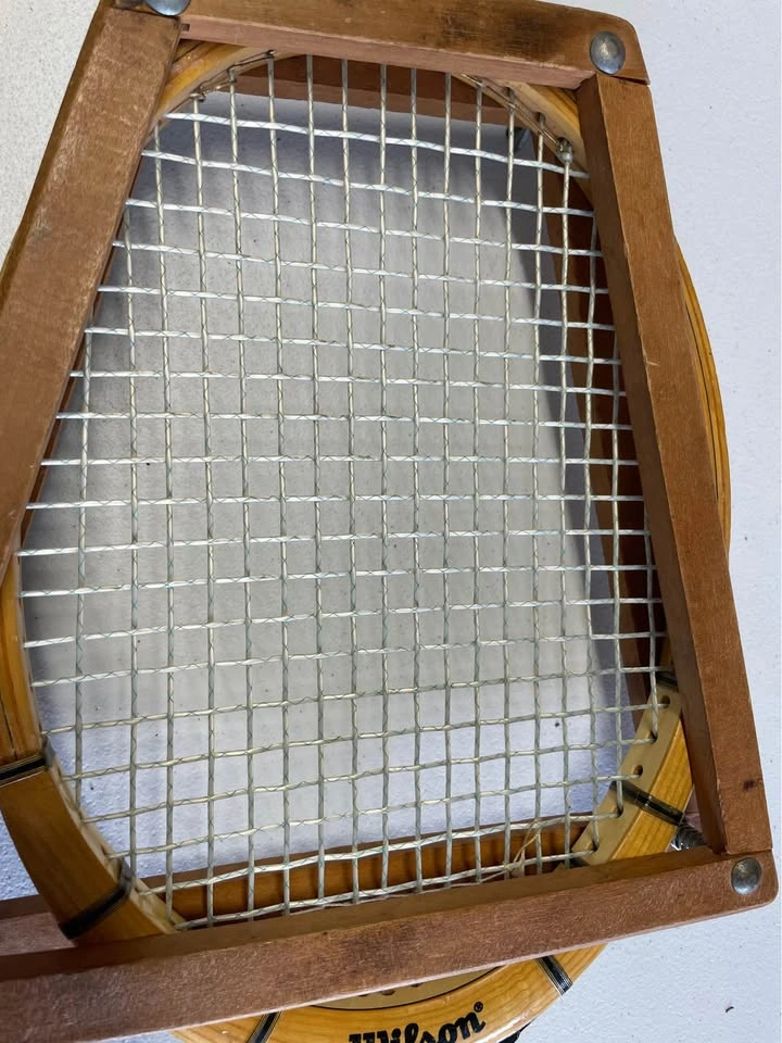 Vintage Wilson Jack Kramer Wood Tennis Rackets w/ Presses - photo 5