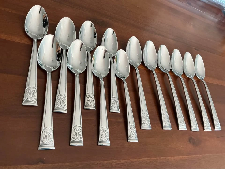 Oneida BANCROFT Stainless Flatware / Silverware - 23 Piece Lot - photo 4