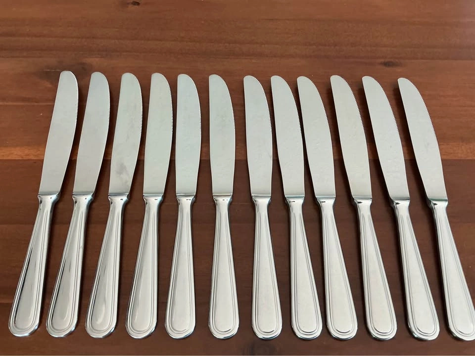 12-Piece Pinti (Pintinox) Italy 18/10 Stainless Steel Dinner Kni - photo 2