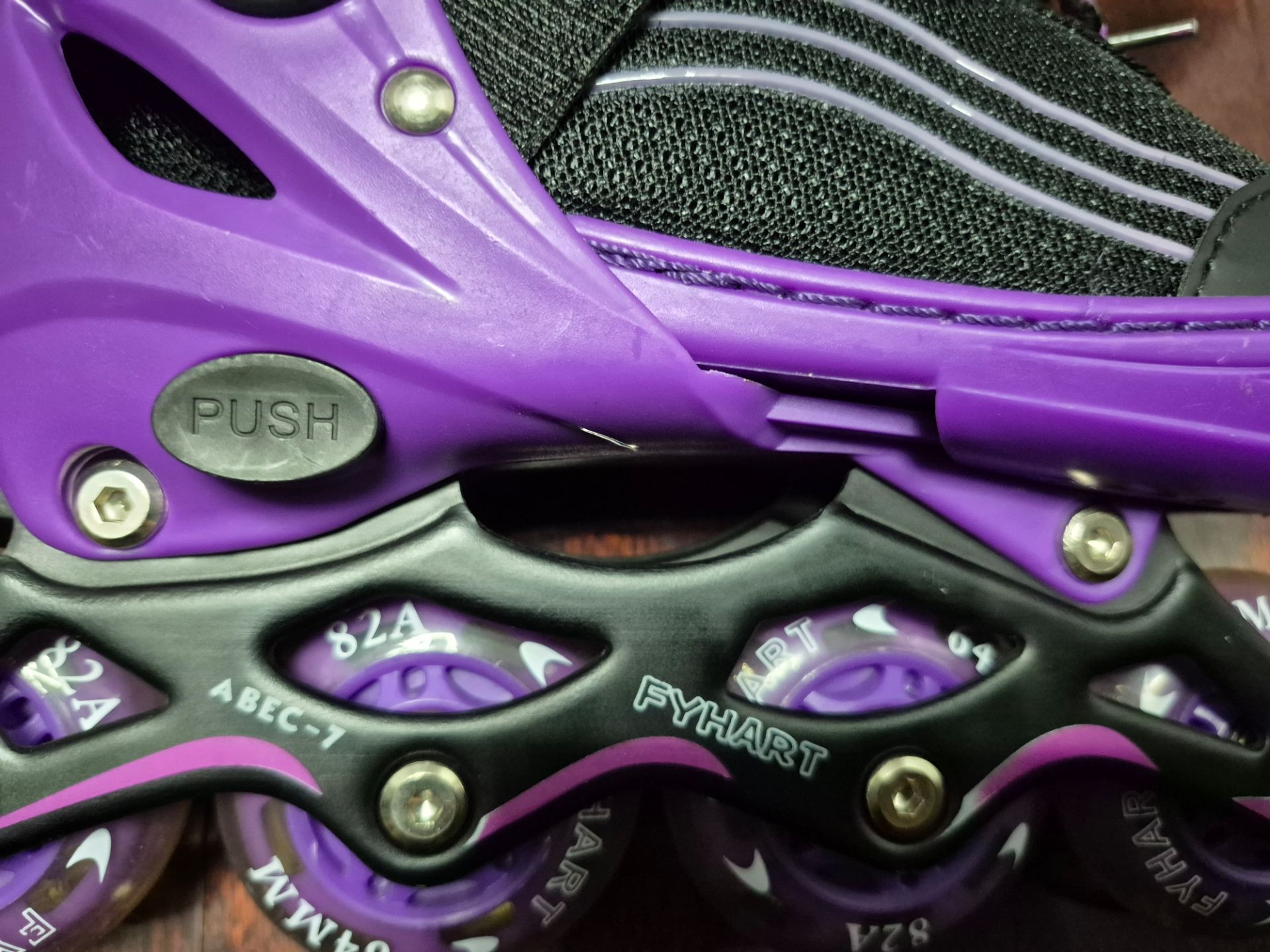 Kids roller blades skates, adjustable size - photo 2