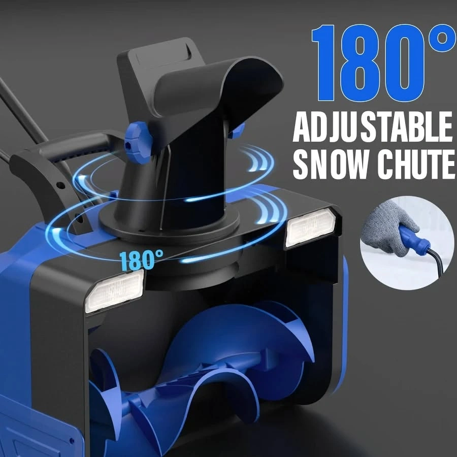 20-Inch Corded Snow Blower – Electric Snow Thrower - photo 2