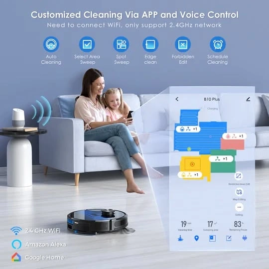 Lubluelu SL60 Plus Robot Vacuum Cleaner - photo 2