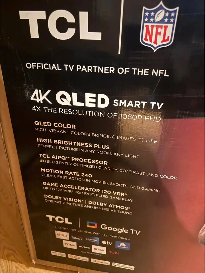 55” TCL 4K Smart TV - photo 2