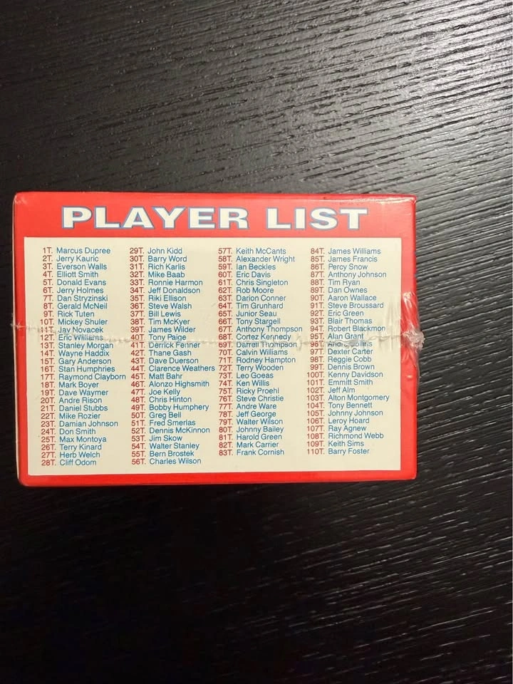 1990 NFL Football Rookie & Traded Cards never been opened - photo 2