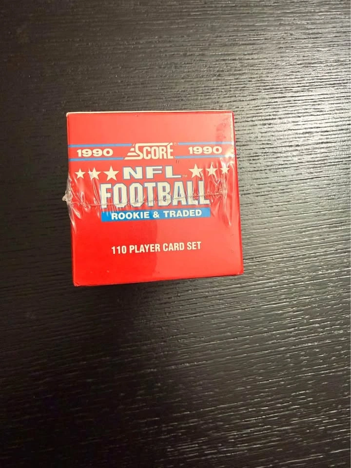 1990 NFL Football Rookie & Traded Cards never been opened - photo 3