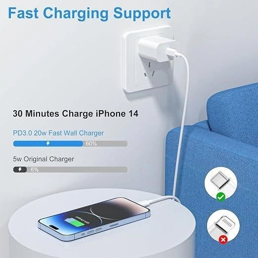 3-in-1 iPhone Charger with Lightning Head - photo 2