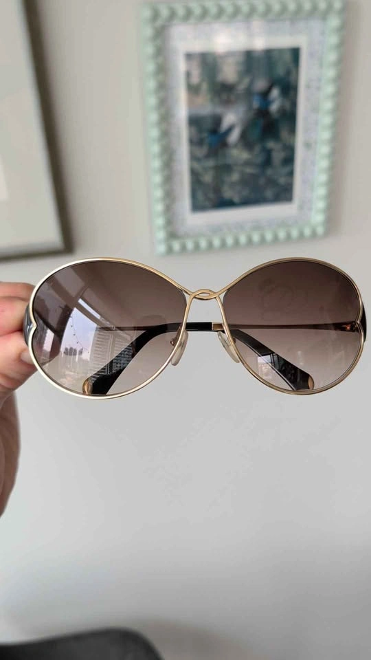 LOUIS VUITTON Daisy Sunglasses Z0262U Gold - Authentic - photo 4