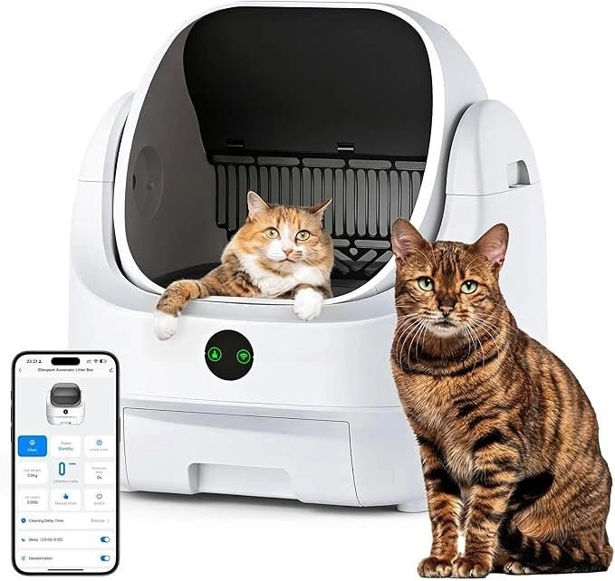 Smart Automatic Cat Litter Box