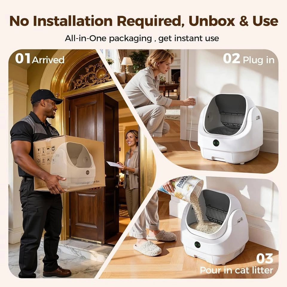 Smart Automatic Cat Litter Box - photo 3