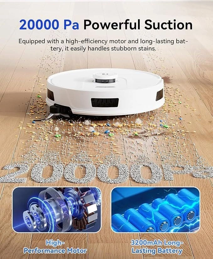 New Redroad Robot Vacuum Cleaner - R11 White - photo 2