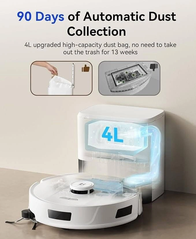 New Redroad Robot Vacuum Cleaner - R11 White - photo 4