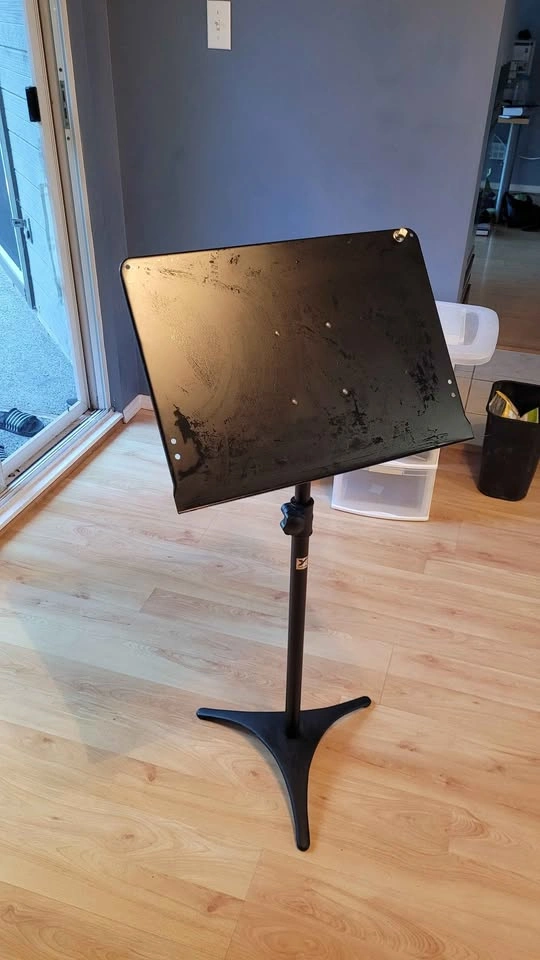 Heavy-Duty Metal Orchestra Music Stand – Sturdy & Adjustable - photo 3