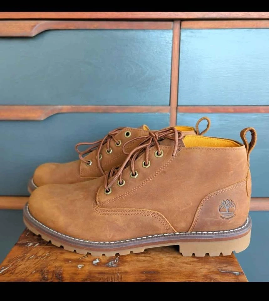 Timberland Waterproof Chukka Brown Boots - Mens Size 9.5 US - photo 2