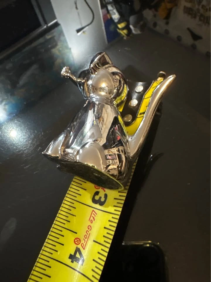 UMBRA 2.5” High Silver Chrome Dog Figurine / Ring Holder - photo 4