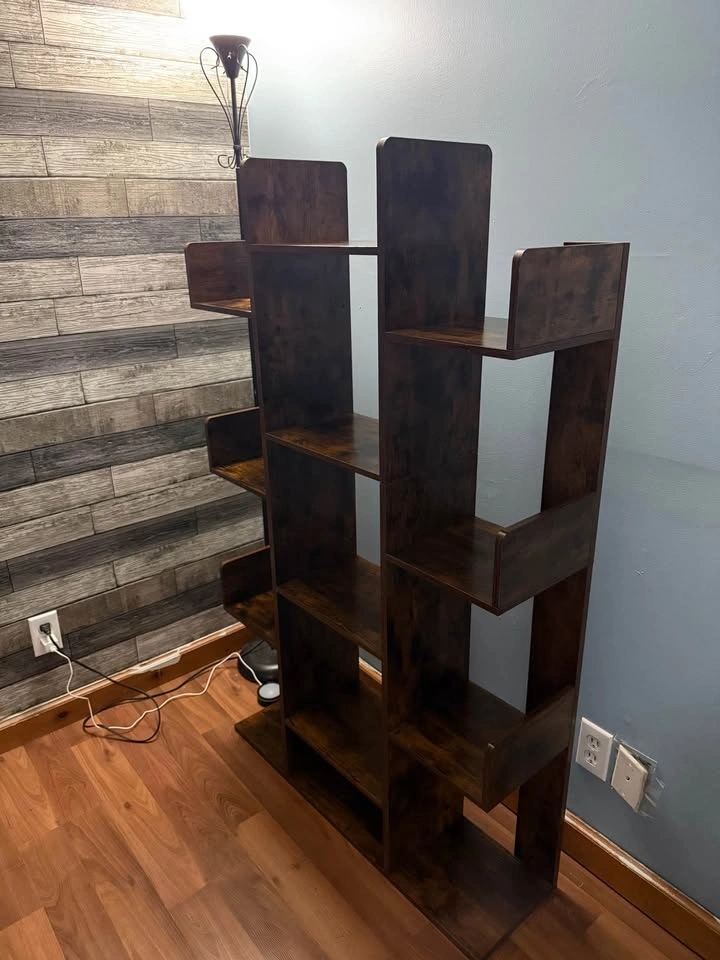 Beautiful Modern Wooden Display Shelf / Book shelf - photo 2