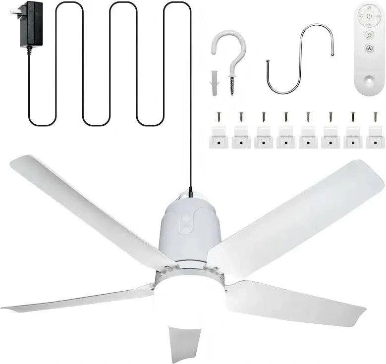 Ceiling Fan with Light – Modern Fan & LED Fixture
