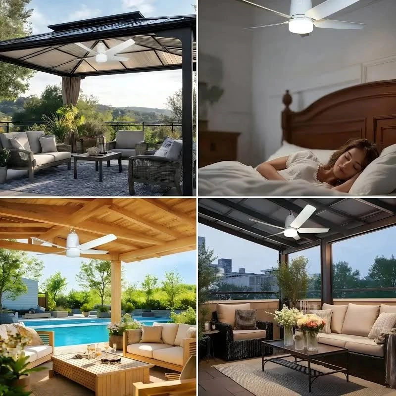 Ceiling Fan with Light – Modern Fan & LED Fixture - photo 3