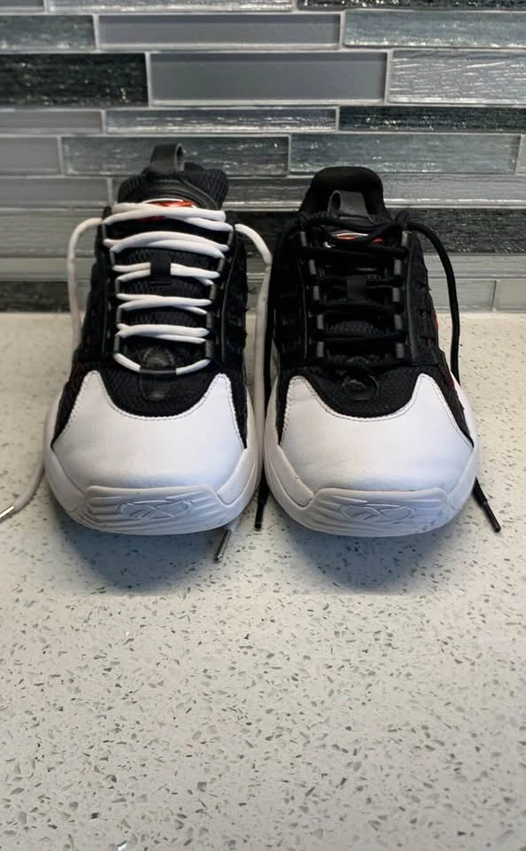 Reebok Solution Mid Black White Victor Red - photo 2