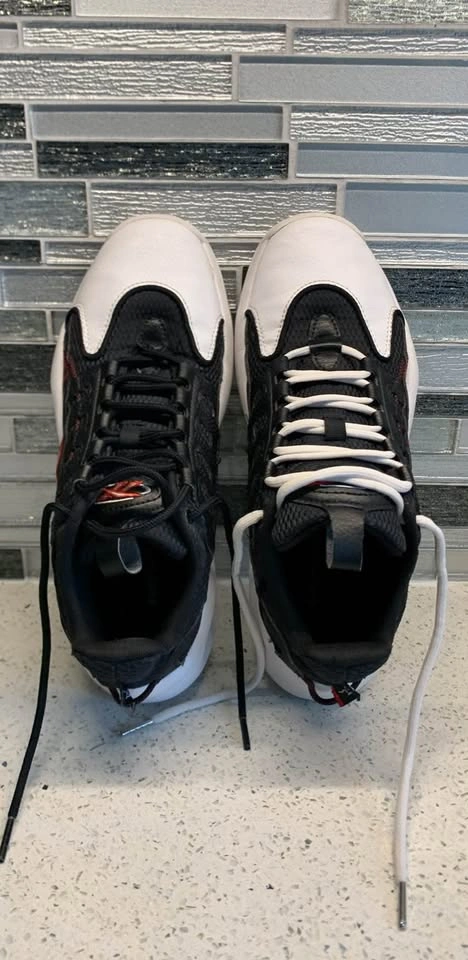Reebok Solution Mid Black White Victor Red - photo 5
