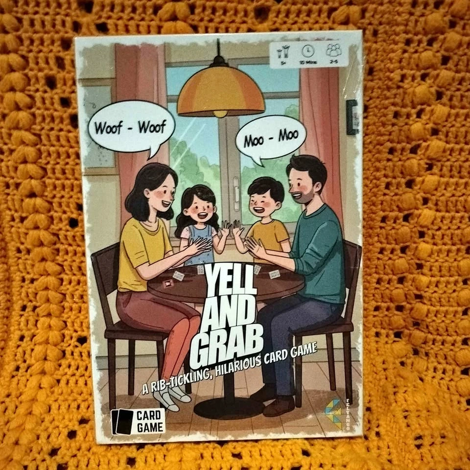 Yell and Grab Card Game - New and Sealed