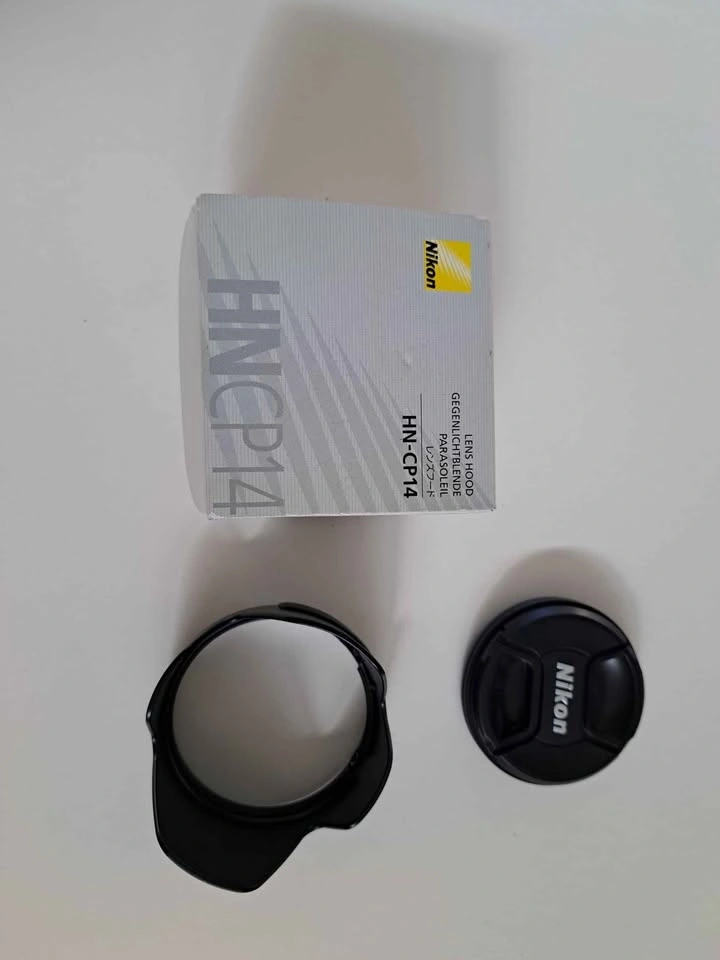 Nikon HN-CP14 Original Lens Hood & Cap Set for Coolpix - photo 2
