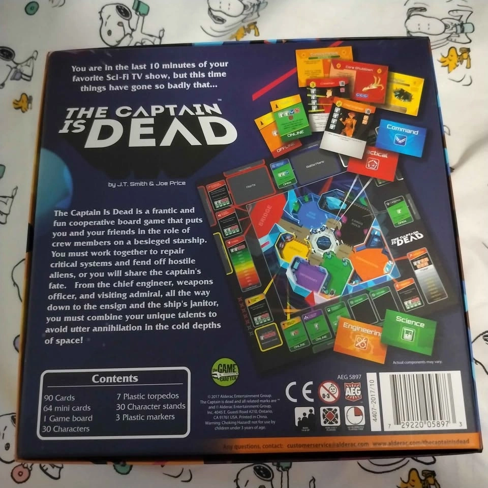 AEG The Captain is Dead Board Game - photo 2