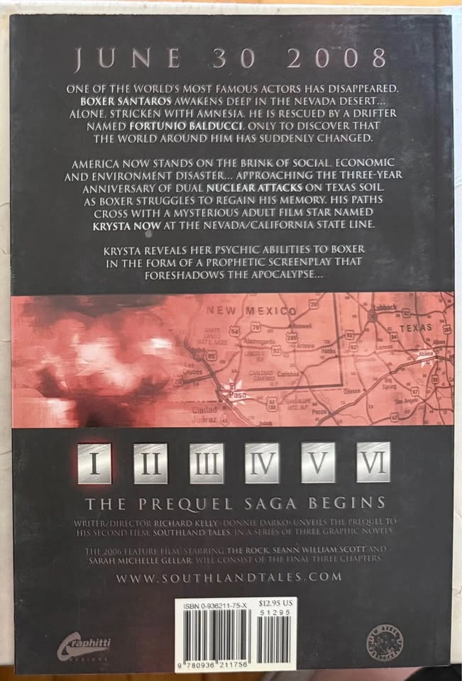 Southland Tales Book 1: Two Roads Diverge (2006) — $45 OBO - photo 2