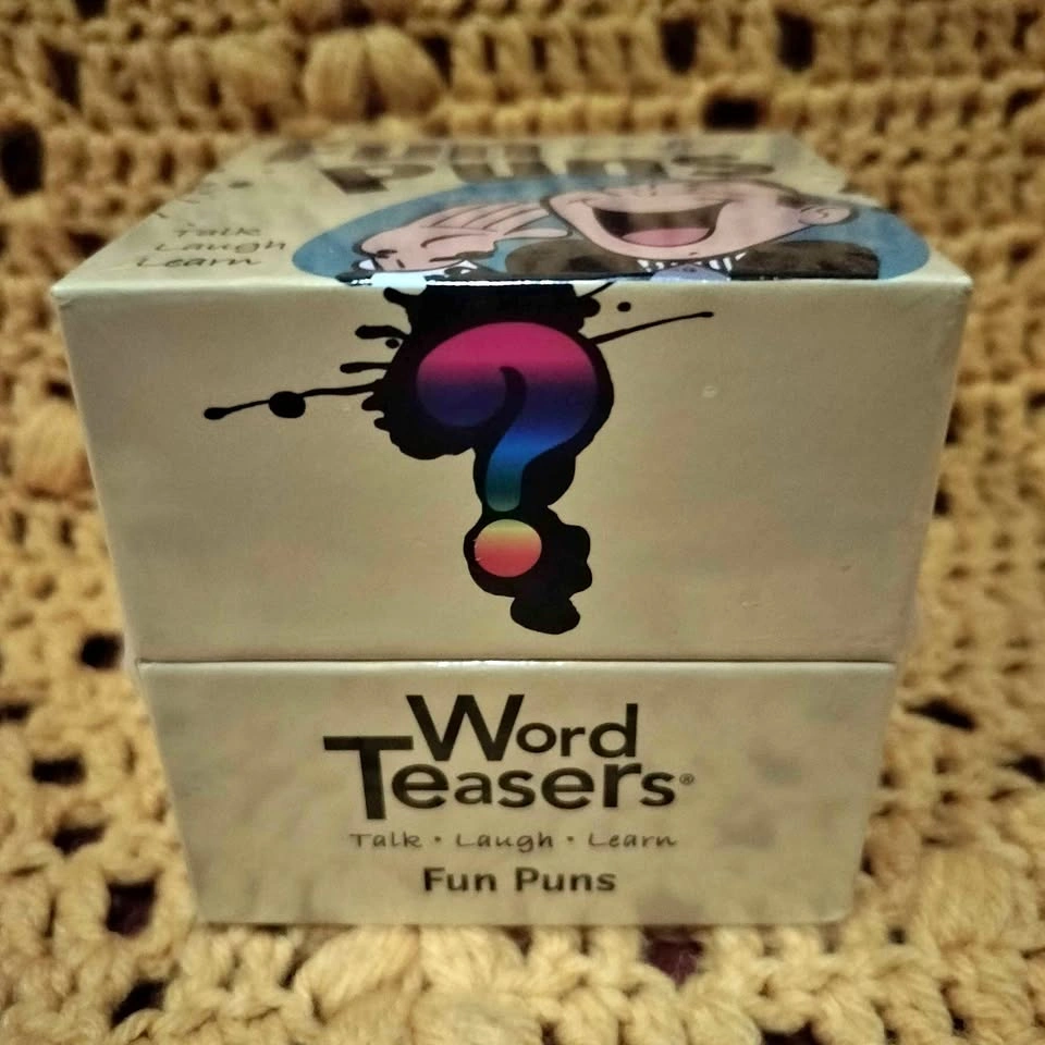 Word Teasers Fun Puns Card Game - New and Sealed