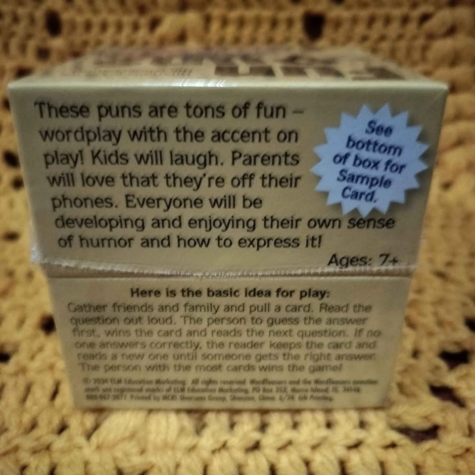 Word Teasers Fun Puns Card Game - New and Sealed - photo 4
